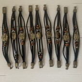 Браслети шкіряні на руку))1 на вибір