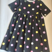 Сукня в горох h&m 8-10р/134-140cm