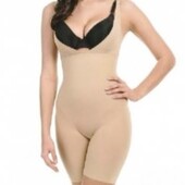 Комбідрес стягуючий для корекції фігури Slim Shapewear 4xl бежевий.