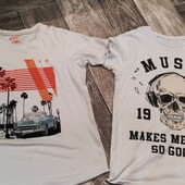 2 разом футболки на 140 зріст