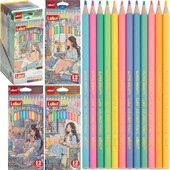 Олівець 12 кольорів Luva Ellott