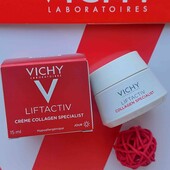 Антивіковий крем для корекції видимих ознак старіння шкіри обличчя Vichy 15 мл