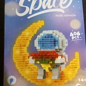 Blocks Space rose version 406 шт