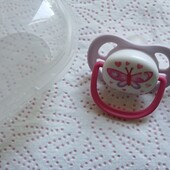 Пустушка Philips avent, 2 шт.× футляр для зберігання