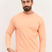 Чоловіча бавовнаяна кофтина помаранч sorbino l
