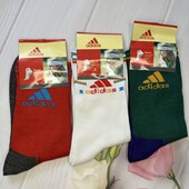 Якісні пілотні шкарпетки adidas розмір 36-40 Дот 3 пари