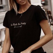 Женская однотонная футболка S
