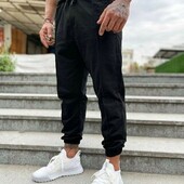 Чоловічі спортивні штани чорні Five Threads S
