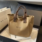 Сучасні модні сумки-тоут коричнева або чорна