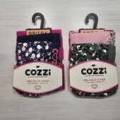 Cozzi! Трикотажні труси для дівчинки, сліпи для дівчинки 98/104, в лоті 4 шт! Лот 29