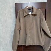 Новая брендовая флисовая куртка-рубашка р.50-52(L).