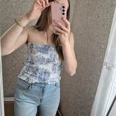 Прекрасний, актуальний, Брендовий топ - резинка, стан нового ❤️