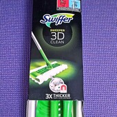 Swiffer швабра 3d плюс 4 3d сухих и 2влажных салфетки