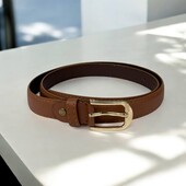 жіночий пасок класичний (екошкіра) 2,5см
