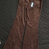 Stradivarius, uk10, нові штанці вельвет