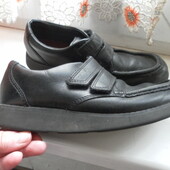 Кожаные туфли clarks состояние очень хорошее
