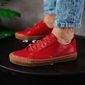 Мужские брендовые прошитые кроссовки хайтопы South agony red 43-27.5 см