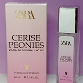 Zara 02 Cerise Peonies 40 мл. с феромонами. Неповторимый, нежный, цветочный аромат ❤️