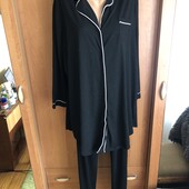 Пижама, комплект, костюм, 100% коттон, 2xL. Love to Lounge. в ідеалі Розмір виробника L-18. колір ч