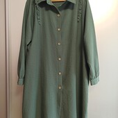 Платье полиэстер жатка новое