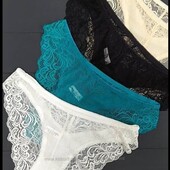 Лот 1шт женские трусы кружевные, размер S(44-46), можна докупить.