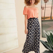 Натуральная блуза, футболка, esmara, германия, р. 36/38 евро, наш 42-46