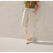 Стильные кюллоты , лен+ хлопок, esmara , германия, р. 46 евро, наш 50-54