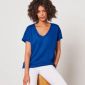 ♕ Елегантна жіноча футболка від Tchibo (Німеччина) наші розміри 44-46(36/38 євро)нюанс