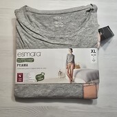 Есмара! Трикотажна жіноча піжама з фланелевими штанами 44/46 євро 50/52 наш, повномірить! Лот 5