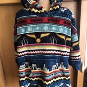 Меховушка, плюшева туника, кофта, худи, 9-10 р 140. M&S. Harry Potter. в ідеалі, слип, пижама