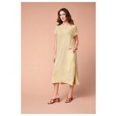 Стильное легкое натуральное платье, вискоза 100%, esmara, р.42 евро, наши 46-50