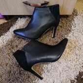 Ботінки сапошки натуральна шкіра ,замш .