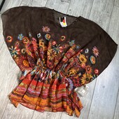 Класне парео у квіти паєтки блискучі нитки