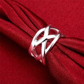 Стильное крупное серебряное изысканное кольцо серебро 925 пр.