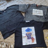 Три футболки оверсайз на 9-10 лет. Состояние идеальное