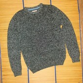 Джемпер мужской черный меланж L