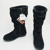 Замшеві зимові чоботи сапожки дівчинці Primigi Gore-Tex 25р.