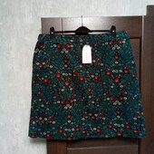 Брендовая новая вельветовая юбка р.20.