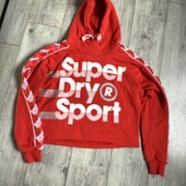 86% cotton Спортивний бантік худі на флісі вкорочений