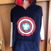 Меховушка, плюшева туника, кофта, худи, L. Marvel, слип, пижама