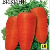 Морква Вікінг. Профпакет 10 г. Смачна, не розтріскується і чудово зберігається