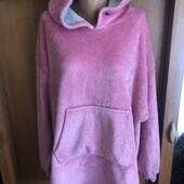 Меховушка, плюшева туника, халат, худи, 2-4XL. The Snuddie. . слип, пижама