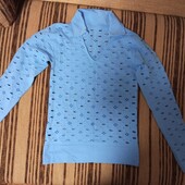 Бесшовная реглан с перфорацией и длинным рукавом