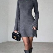 Теплое вязаное платье Esmara М 40/42