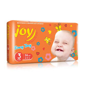 Памперсы joy 3 размер, 1 упаковка закрытая + полупаковки