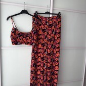 костюм брюки палаццо з топом