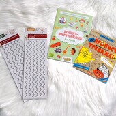 Набір прописів + наклейки стрази Melinera