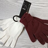 Женские перчатки 2пары