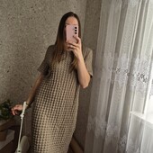 Прекрасне, пряме платтячко, колір Мокко ❤️