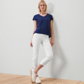 ♕ Стрейчові штани 7/8 довжини Tchibo (Німеччина) розмір наш 44-46(36 євро)нюанс